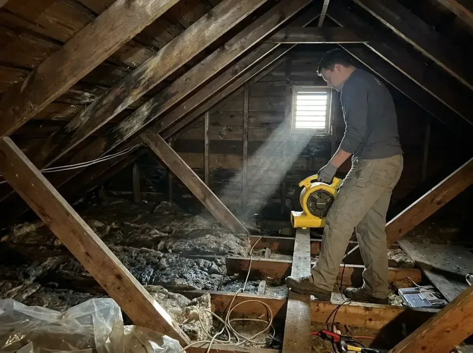 attic-water-damage-drying-proc-007 — frequently asked questions, Emergency Water Extraction & 24/7 Flood Response in Crystal…